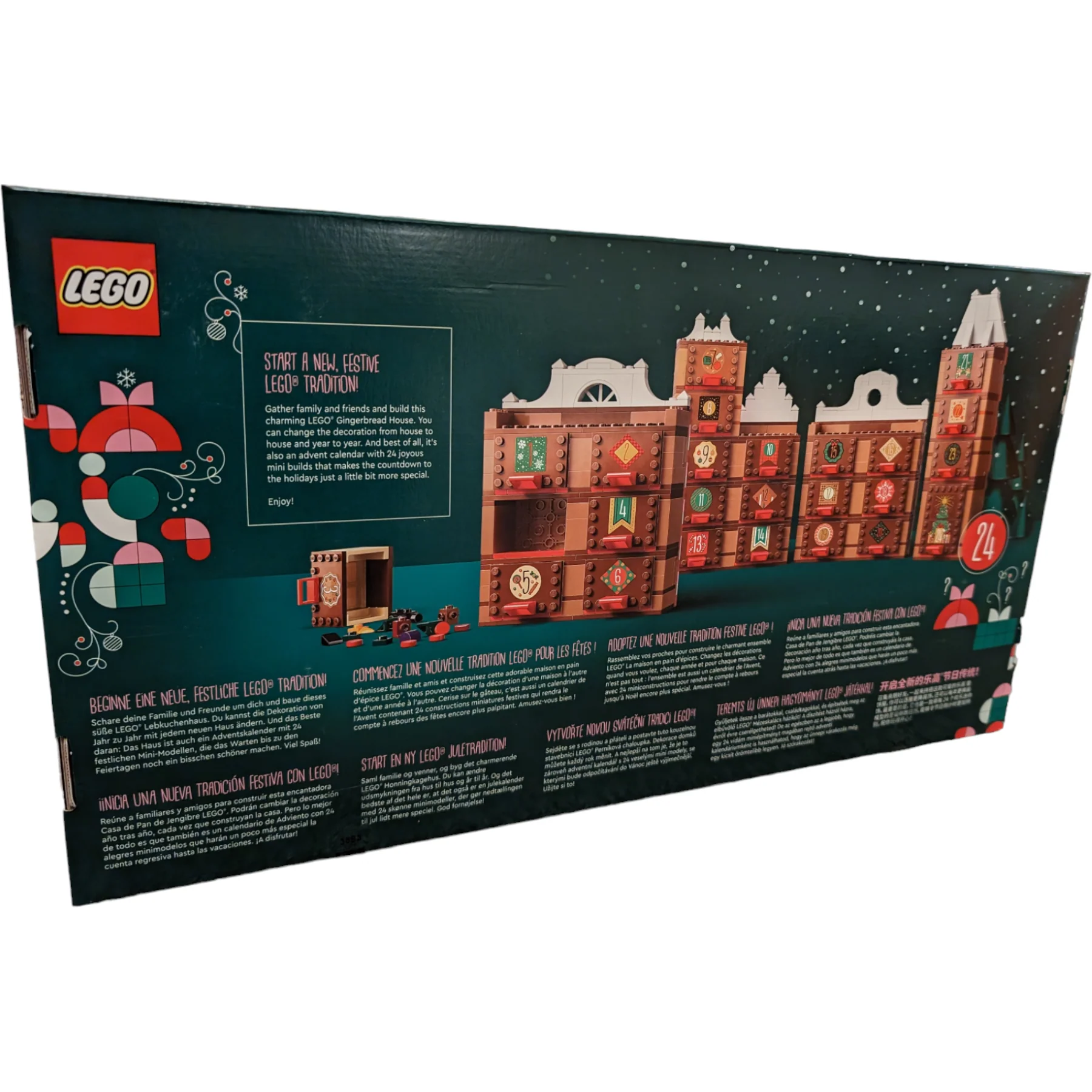 LEGO 4002023 DOTS Gingerbread House Advent Calendar - Image 4