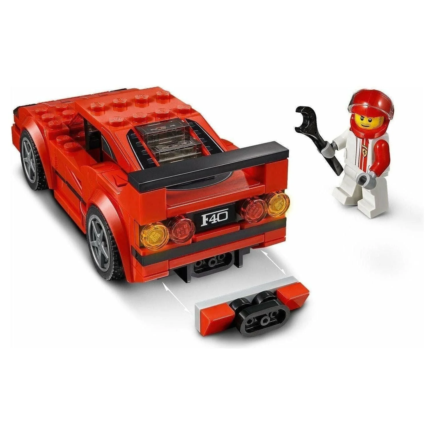 LEGO Speed Champions 75890 Ferrari F40 Competizione - Image 4