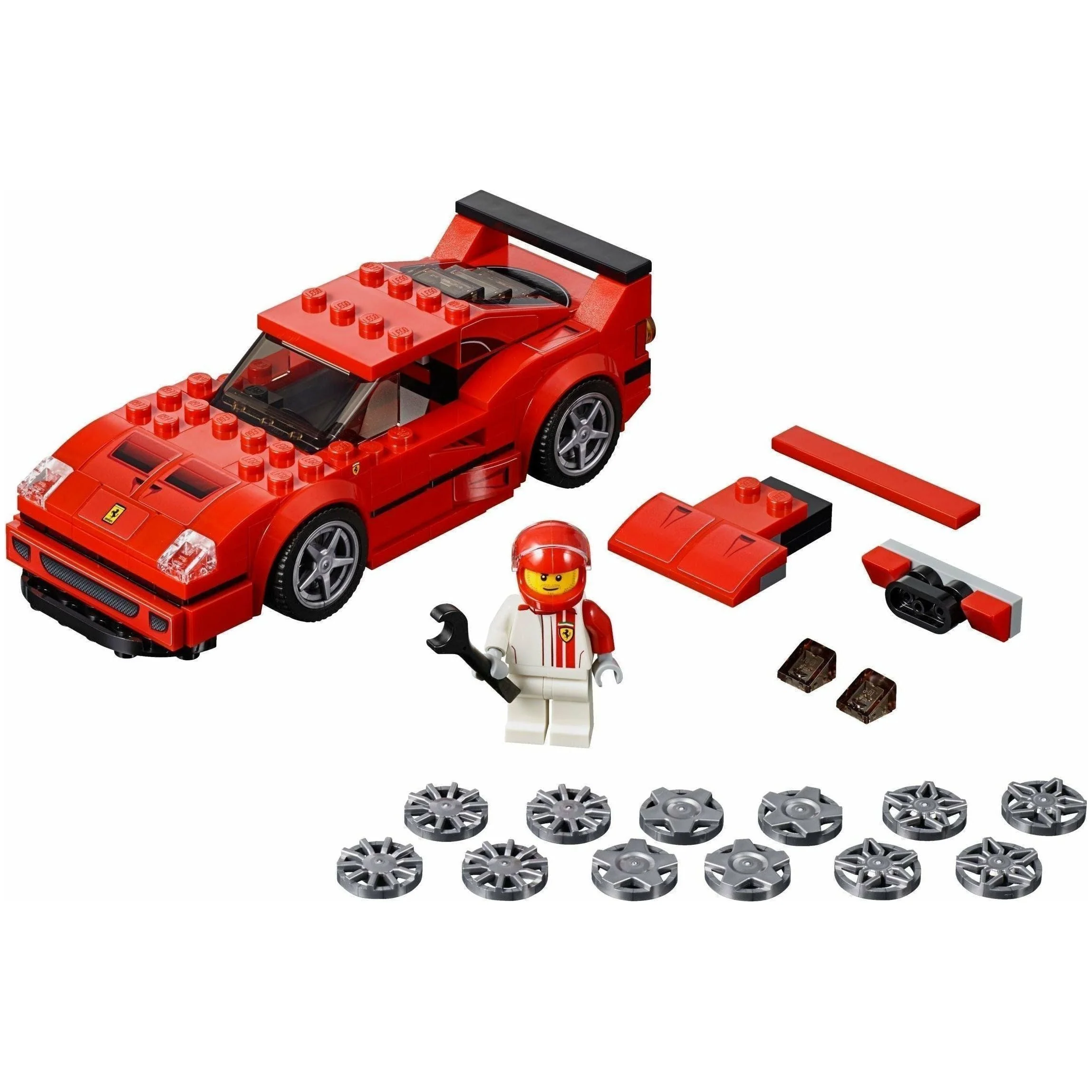 LEGO Speed Champions 75890 Ferrari F40 Competizione - Image 6