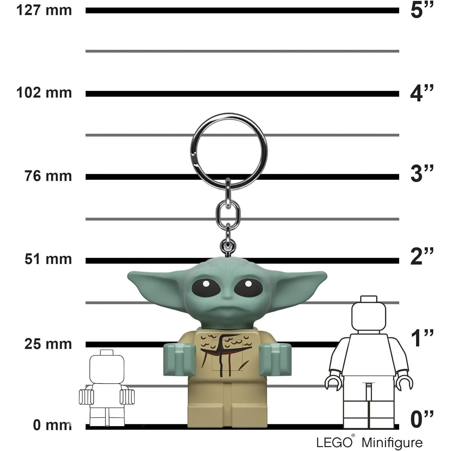 LEGO Star Wars The Child 'Grogu' LED Key Light - Image 3
