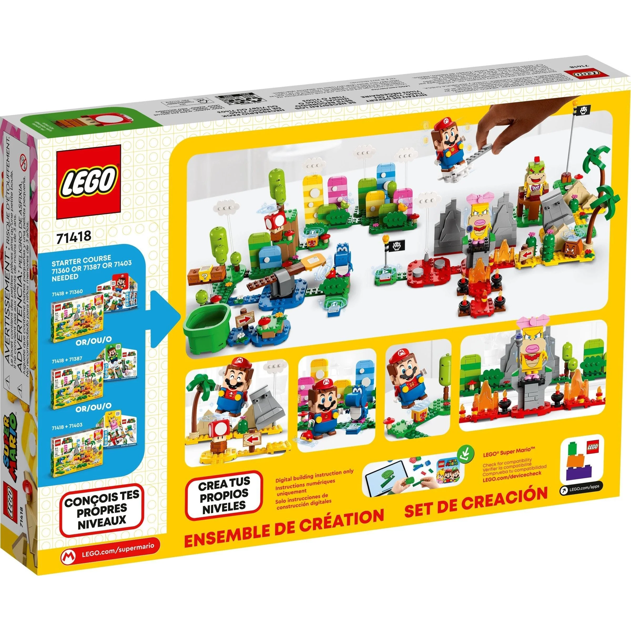 LEGO Super Mario 71418 Creativity Toolbox - Image 4